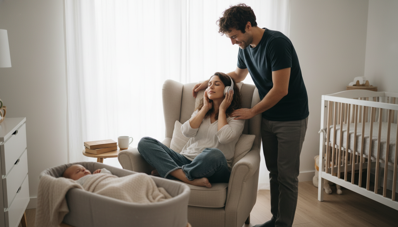 5-Minute Audio Reset for Exhausted Parents (3-in-1)