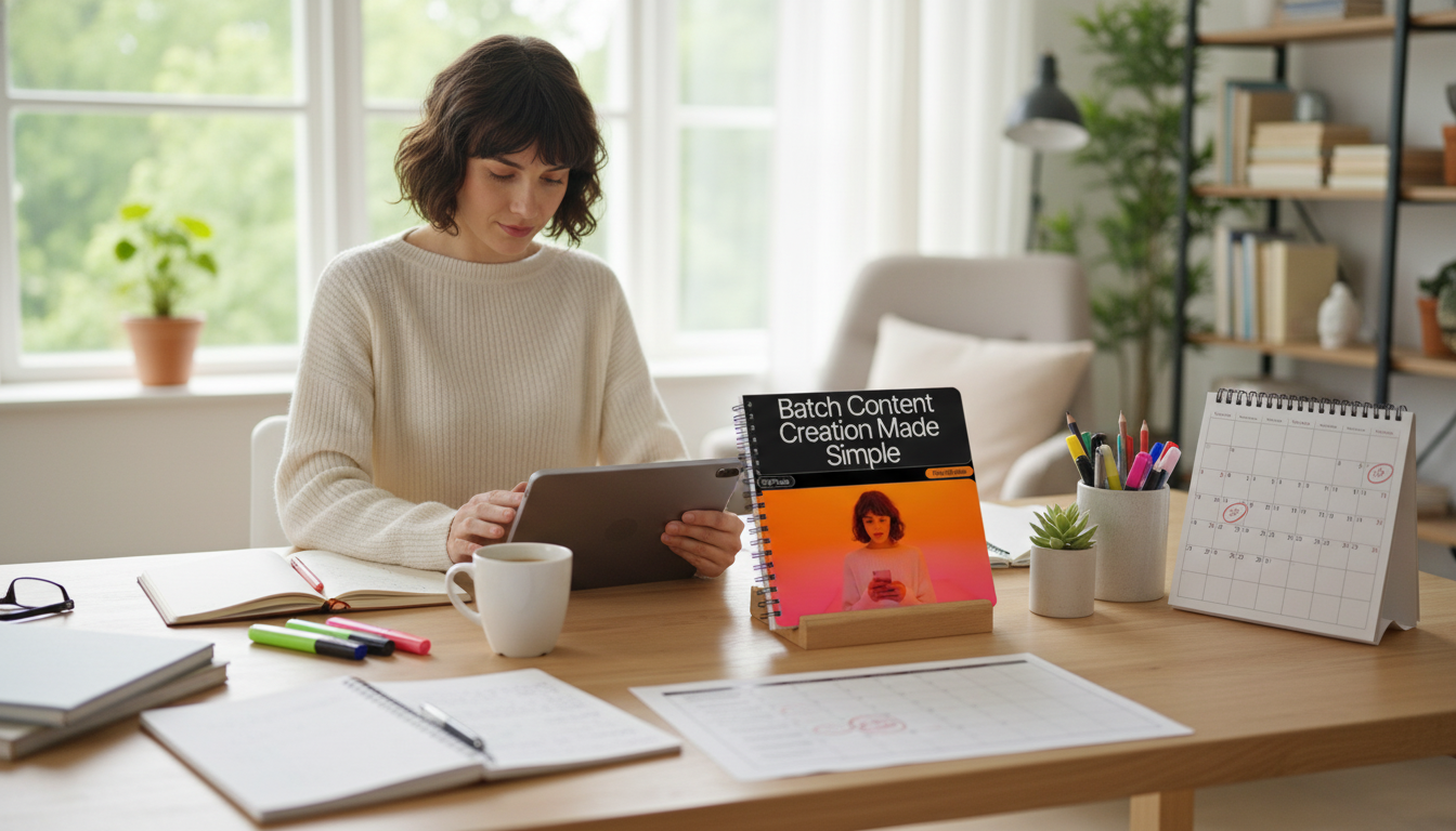 Batch Content Creation: A Simple Plan-to-Post System
