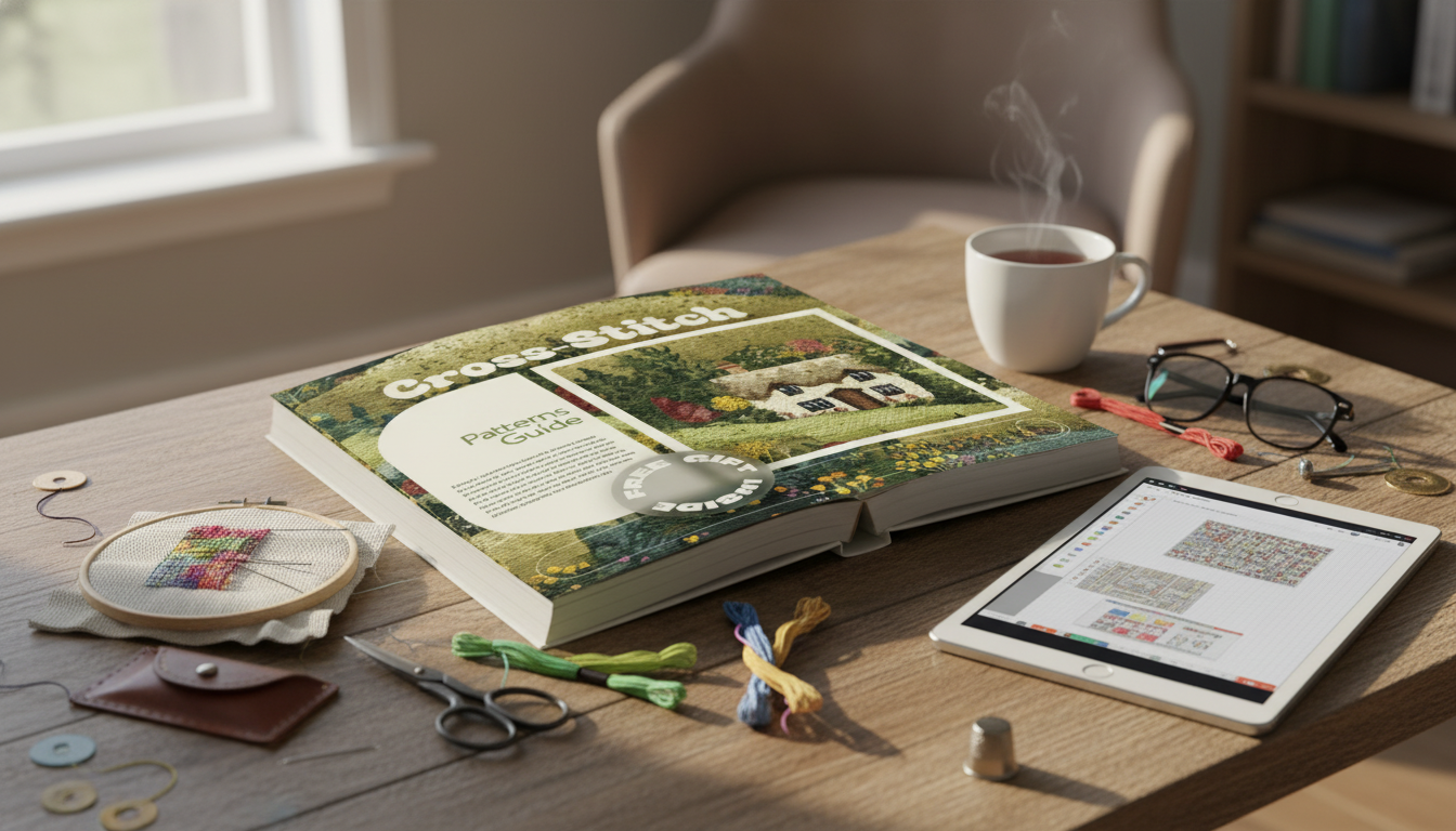 Beginner Cross-Stitch Patterns: Tools, Setup & Digital Tips