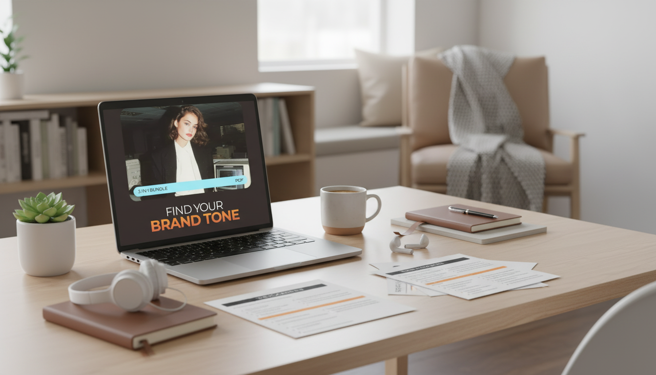 Brand Tone Toolkit Bundle: Guides, eBooks & Checklists