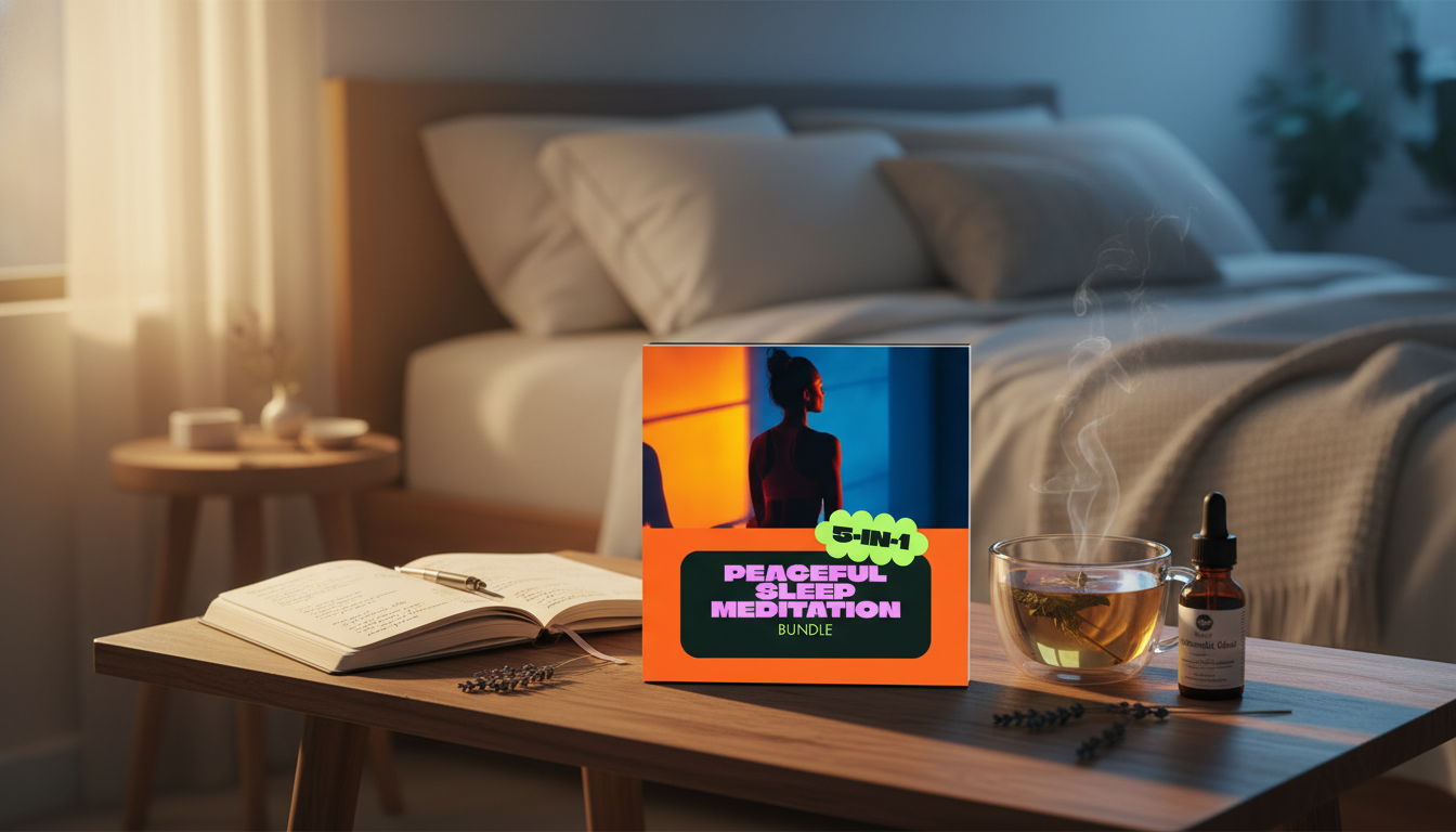 Deep Rest Sleep Meditation Toolkit: 5-in-1 Night Routine