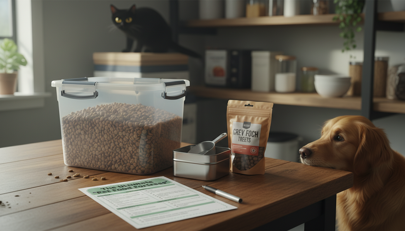 Pet Food Storage Checklist: Keep Kibble Fresh & Pest-Free