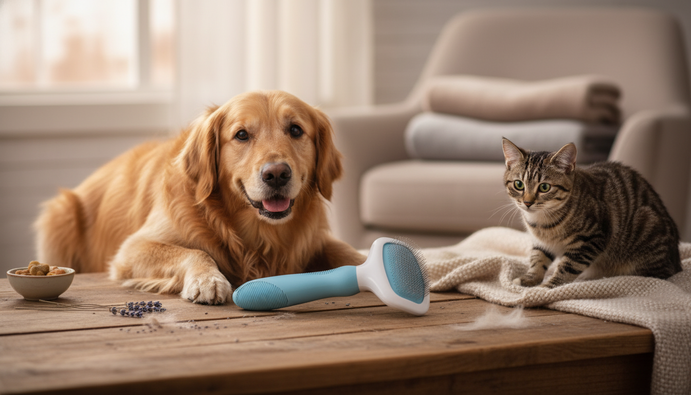 Premium Slicker Brush: Gentler Grooming for All Pets