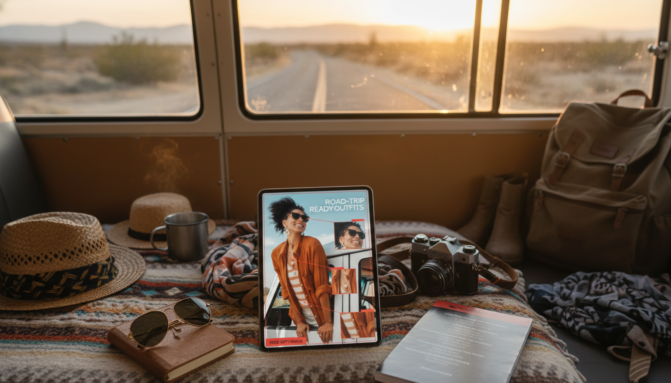 Road Trip Outfit Ideas: Comfy, Practical & Photo-Ready