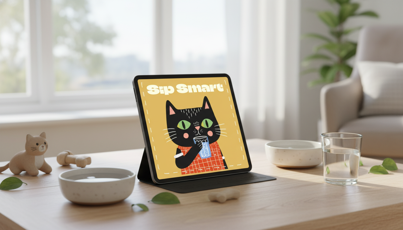 Sip Smart Hydration Habits for Dogs & Cats