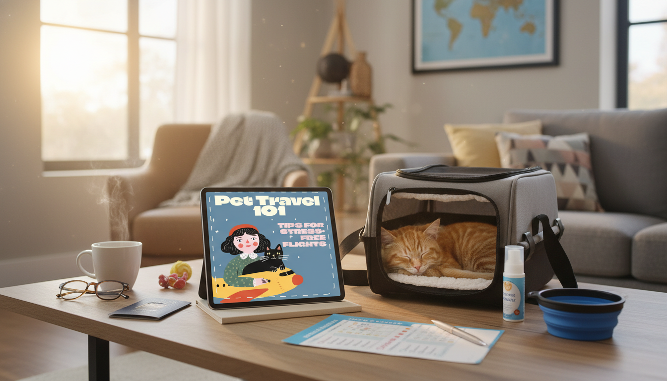 Stress-Free Flying With Pets: Airline Rules + Checklist