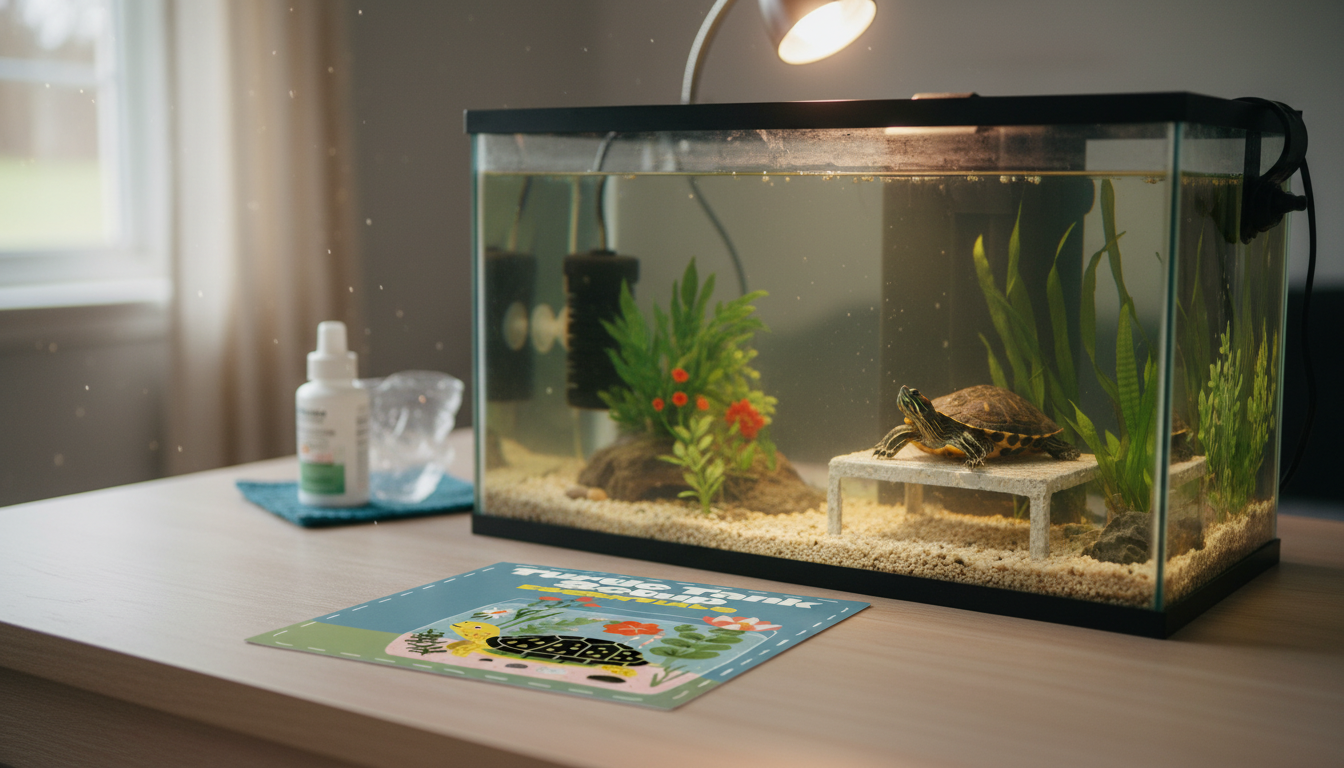 Turtle Tank Setup Checklist: Clean Water, Heat & UVB