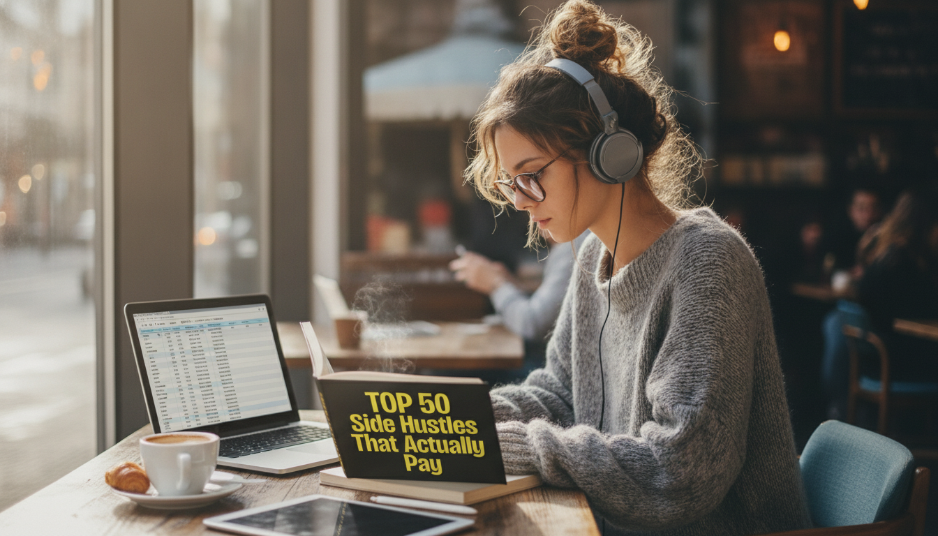 50 Side Hustles That Pay: Fast, Flexible, and Scalable