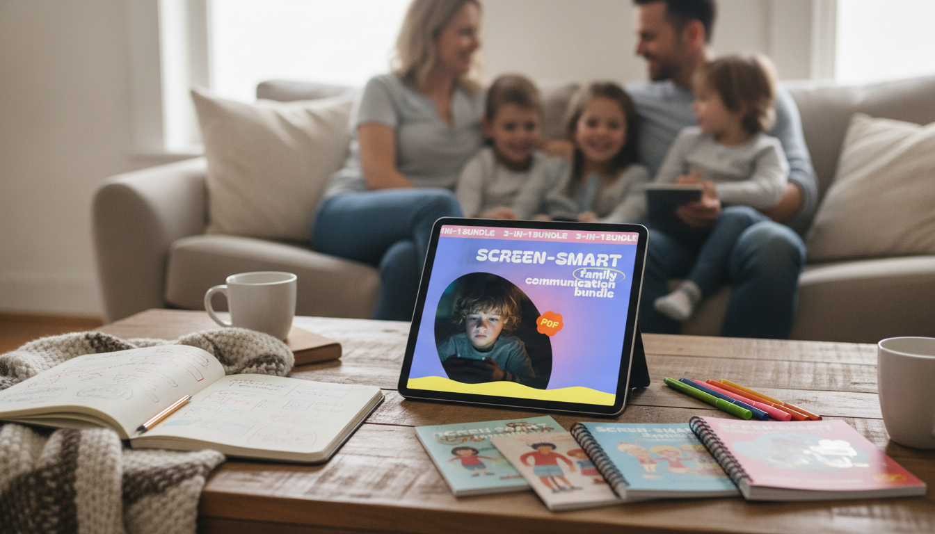 Stop Screen-Time Fights: 3-Step Family Plan & Scripts